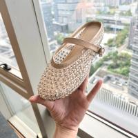 Baotou zapatillas salir a usar nueva moda y de alta gama semi-drag de las mujeres casual versátil sandalias transpirables - details 1