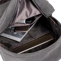 Mochila de lona de gran capacidad para mujer, bolso para portátil - details 3