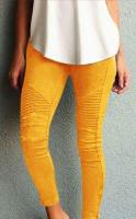 Pantalones elásticos ajustados informales a la moda para mujer - details 3