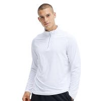 Ropa deportiva de secado rápido para hombre, ropa para correr con cremallera media, camiseta de primavera y otoño, cardio manga larga, Top con cuello - details 1
