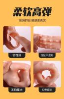 Embalaje privado SEXY anillo de manga agrandamiento gránulo clítoris punto G estimular la eyaculación retardada tapón Anal juguetes para hombres Sex Shop - details 6