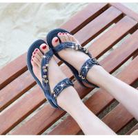 Sandalias planas de moda para mujer, zapatos elegantes informales - details 5