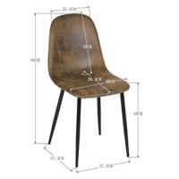 sillas marrones para salón
