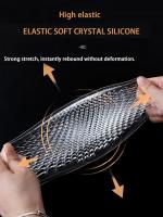 Insertos de silicona para sujetador, almohadillas de gel transparente para realzar el busto, relleno de sujetador, potenciador de busto para traje de baño de bikini - details 4