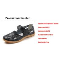 zapatos de piel auténtica para mujer, sandalias huecas blancas, mocasines planos de verano, talla grande 41 42 - details 1