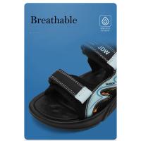 Sandalias de verano para niños, zapatos de playa antideslizantes para exteriores, sandalias de suela blanda para niños, sandalias deportivas transpirables con punta abierta - details 4
