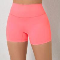 Pantalones cortos deportivos con realce para mujer, ropa deportiva de Yoga para gimnasio, color marrón, rojo, blanco y azul marino, 2024 - details 13