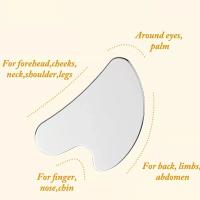 Raspador Gua Sha de Acero Inoxidable Masajeador Facial para Cuidado de la Belleza de la Piel - details 5