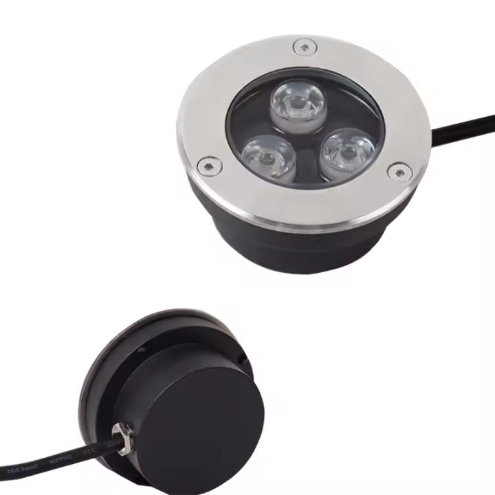 Luz de Ruta LED Intermitente Impermeable IP67 Decoración de Jardín de Acero Inoxidable - 1