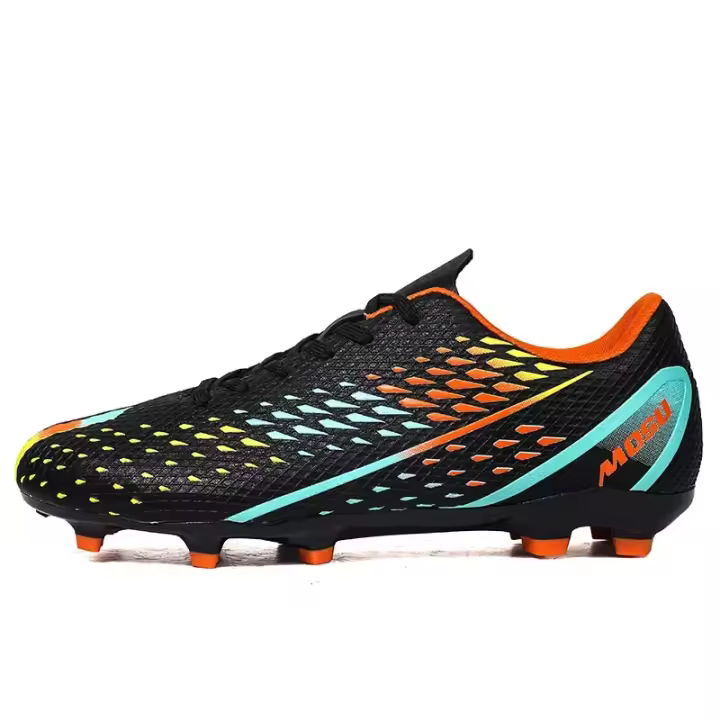 Nuevos zapatos de fútbol para hombres, botas de fútbol antideslizantes TF/FG para niños, zapatillas tobilleras profesionales, zapatos deportivos cómodos Unisex 36-45 - 1