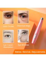 Masajeador de Ojos y Rostro Recargable Herramienta de Masaje Vibrante para Anti-Edad y Circulos Negros Producto de Cuidado de la Piel Absorbente - details 0