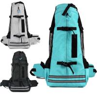 Mochila para mascotas transpirable reflectante para cachorros, para Corgi Bulldog, perros grandes, bolsa de viaje ajustable para senderismo al aire libre - details 17