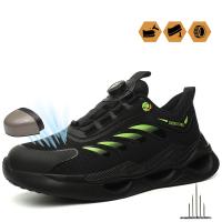 Calzado de seguridad impermeable Suela de goma antideslizante Calzado de trabajo Antiperforación Botas de seguridad industrial Calzado deportivo de exterior - details 19