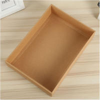 Caja de Papel Kraft para regalo de Navidad, caja de exhibición para dulces, pasteles, jabón, galletas, cupcakes, Baby Shower, boda - details 5