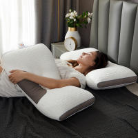 Almohada de masaje ortopédica para dormir, protección para el cuello, alivio del dolor corporal, masajeador de tracción - details 2