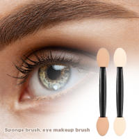 Brochas de maquillaje con punta de esponja, aplicador de sombra de ojos, palos de maquillaje - details 7