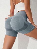Leggings de Yoga y Ciclismo sin Costuras de Cintura Alta Pantalones Deportivos de Carrera Elásticos para Mujeres - details 2