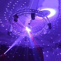 Bola de discoteca de espejo con anillo colgante para fiesta con efecto de luz, decoración del hogar, escenario de Club, 8 pulgadas - details 5
