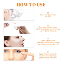 Mascarillas de Ojos de Colágeno 10Pcs para Eliminar Ojeras, Reafirmar Piel, Hidratar - details 5