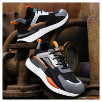 Zapatos de trabajo con punta de acero, zapatillas de seguridad antiperforación con protección, antideslizantes, ligeras - details 12