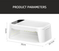 Secado de Manicura de Alta Potencia de 300W con Almohada de Mano Lámpara LED UV Profesional para Esmalte de Uñas Herramientas y Equipo de Manicura de Belleza - details 16