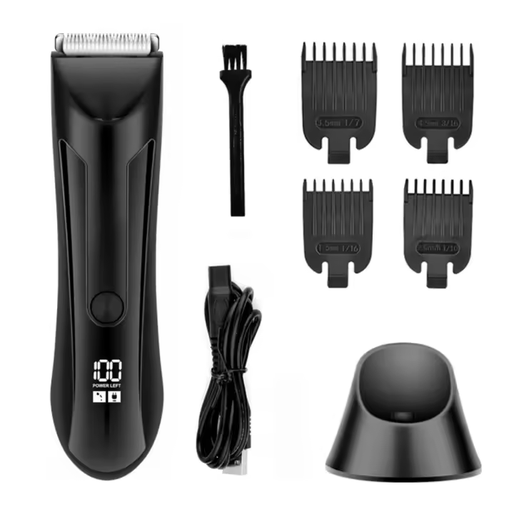 Máquina Profesional de Peluquería Afeitadora Eléctrica para Hombres Cuidado de la Barba - 1