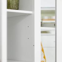 Cocina Tres estantes y una Puerta 60x40x90cm Blanco FKW75-WN ES - details 3
