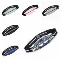 Riñonera de nailon para correr, riñonera deportiva ajustable reflectante con cremallera, riñoneras impermeables para correr, corredores atléticos - details 1