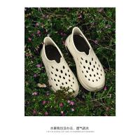 Sandalias de Playa para Hombres y Mujeres Gruesas, Perforadas, Versátiles, Pisando Caca - details 23