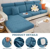 Fundas de asiento de sofá, Suave estiramiento, Cojín, Cubierta del asiento - details 13