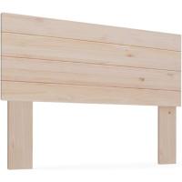Gabo de Madera Rústico Vintage para Cama (145 x 44 cms.) Estilo Nórdico Crudo sin Pintar - details 65