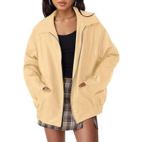 Chaqueta de Moto para Mujer de Tamaño Grande en Cuero Pretendido para Outfit de Otoño/Invierno 2024 con Cierre de Cremallera y Forro de Poliéster - details 12