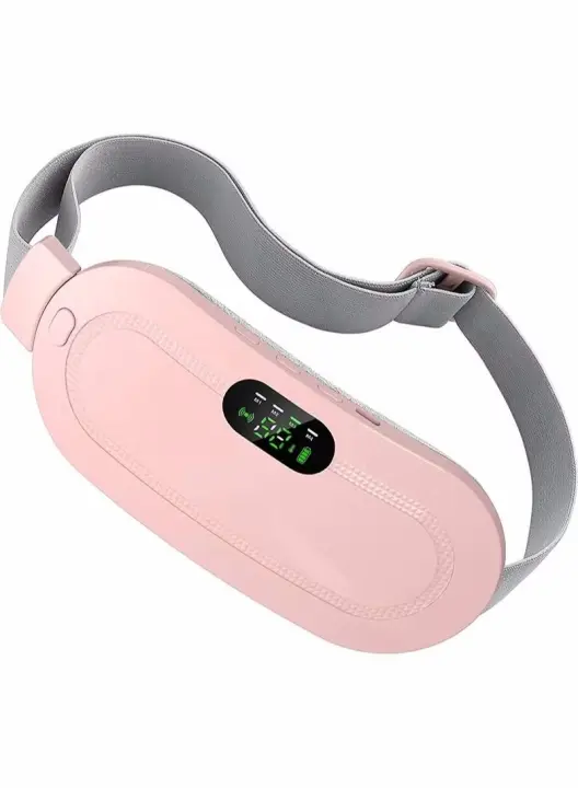 Almohadilla de Calentamiento Portátil Inalámbrica para Alivio de Dolor Menstrual con 3 Niveles de Calor Almohadilla para Estómago - 1