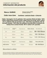Nuevo sexy plus anillo de acero reuniendo pijamas de terciopelo de gran tamaño con tirantes camisón bata ropa de dormir para mujer - details 2
