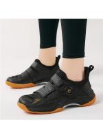 Zapatillas de Bádminton para Hombres y Mujeres Transpirables, Resistentes al Desgaste, Estilo Pareja, Botón Giratorio, Entrenamiento Competitivo para Niños - details 0