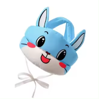 Protector de cabeza ajustable para niños pequeños, gorro protector de algodón para niños, ligero, transpirable, suave, cojín para gatear - 1