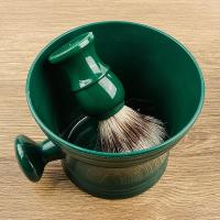 Nuevo Juego de afeitado con cepillo de limpieza para Barba, cuenco de espuma para afeitar, - details 3