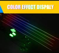 Streamer-luces de Ambiente de coche a todo Color, tira de atmósfera acrílica oculta, Control por aplicación Universal, LED RGB, Interior, 64 colores - details 4