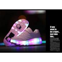 Zapatillas luminosas de dos ruedas con carga USB 2025, zapatos de patín con luz Led para niños, zapatillas de deporte para niños - details 13