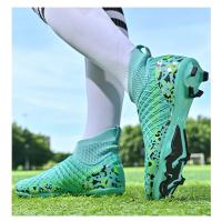 Zapatos de Fútbol Profesionales para Exteriores Ultra-ligeros Antideslizantes de Césped de Alta Calidad - details 1