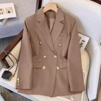 Chaqueta de negocios para mujer, chaqueta de traje, Tops simples de oficina para mujer - details 3