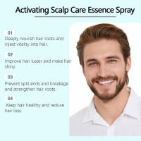 HOEGOA Esencia en Spray Nutritiva para el Cuero Cabelludo Hidratante y Suavizante Aceite Esencial para el Cuidado del Cabello - details 3