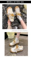 Zapatos informales De malla para mujer, zapatillas Retro transpirables De suela gruesa, De entrenamiento, para verano - details 62