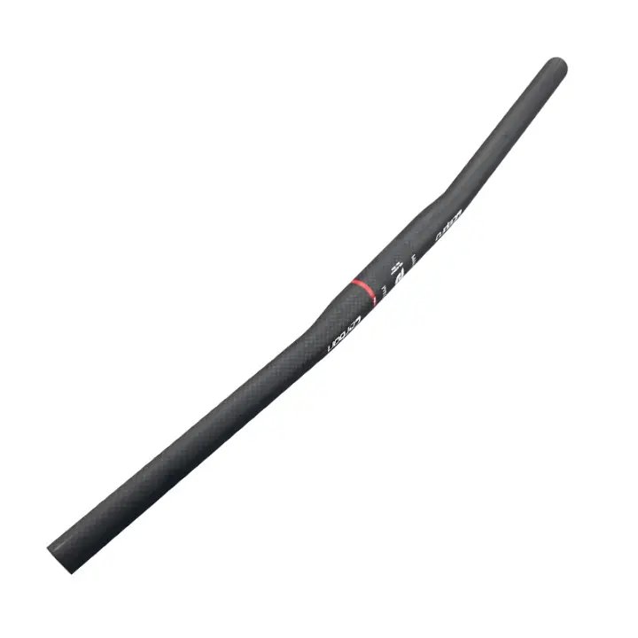 Bicicleta plegable recta 25,4x580mm Manillar horizontal ultraligero de fibra de carbono 3k mate/3k brillante - 1