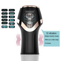 Masturbador masculino automático, Juguetes sexuales para hombres, masaje de 12 frecuencias, copa de masturbación, dispositivo erótico, vibración, producto para adultos - details 3