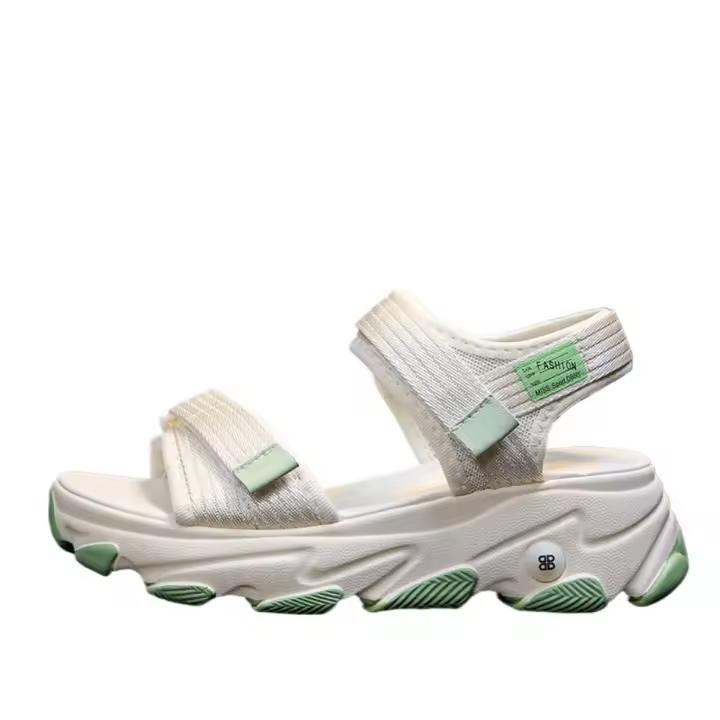 Sandalias Plataforma Mujer - Sandalias Deportivas Verano Confort Antideslizante para Playa, Estilo Gótico Moda 2025, Material Ligero - 1