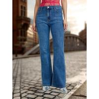 Pantalones vaqueros retro de cintura alta para mujer, vaqueros elásticos de moda informal - details 4