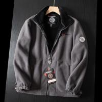 Chaqueta acolchada de forro Polar a prueba de viento para hombre, abrigo cálido anticongelante, frío Polar, talla grande, ocio, moda, otoño, invierno, nuevo - details 9