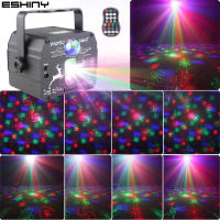ESHINY 60 Patterns Battery DJ Disco Light Party R&G Laser Projector RGB LED Magic Ball Bar Dance Room Stage Effect Lamp USB F2N6 - details 4