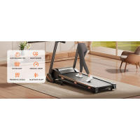 RENESTAR Home, 0-15% Inclinación automática, cintas de correr plegables de 3HP para correr y caminar, capacidad de peso de 300 libras, cinta de correr inclinada equipada - details 1